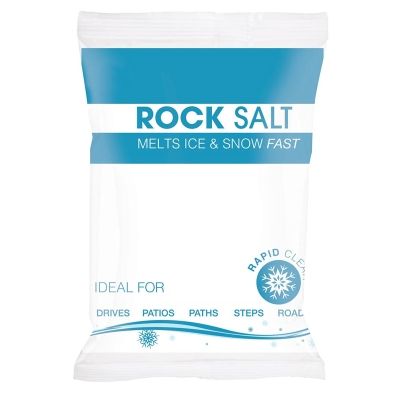 White De-Icing Rock Salt/Grit