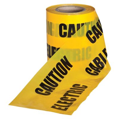Electric Cable Underground Warning Tape 150mm x 365m