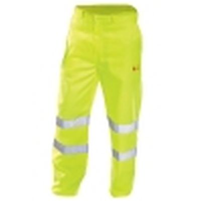 Hi Vis A/S FR Trousers - Yellow