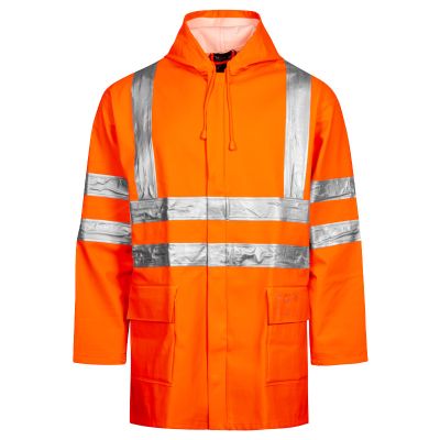 ARC Hi Vis Waterproof Jacket - Orange
