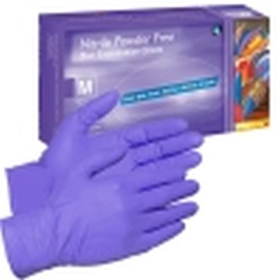 CV Nitrile Disposable Powder Free Gloves - Box of 100