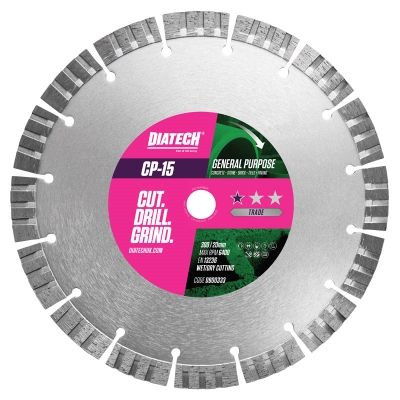Diatech CP-15 General Purpose Diamond Blade