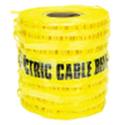 Electric Cable Detectable Mesh Underground Warning Tape 200mm x 100m