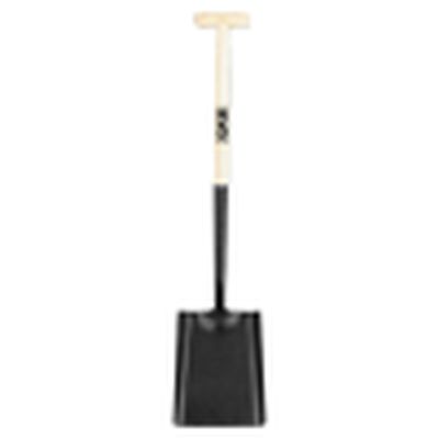 EVO TOOL Wooden T-Handle Square Mouth Shovel