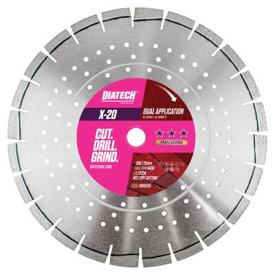 Diatech X-20 Dual Application Diamond Blade