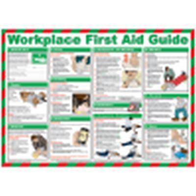 A2 Workplace First Aid Guide Poster