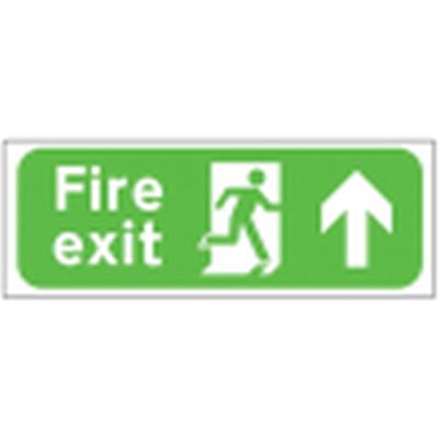 Fire Exit Above Sign