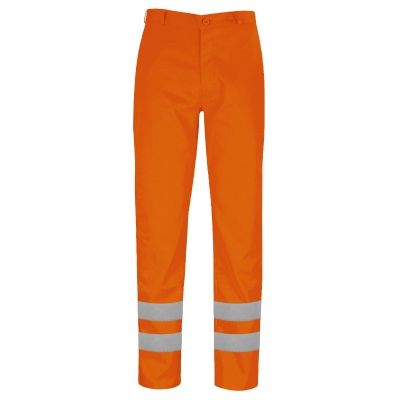 FR Trousers c/w 2x Reflective Bands - Orange