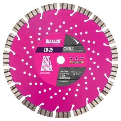 Diatech TD-15 Concrete Diamond Blade