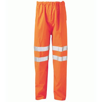 FR Waterproof Trousers RIS-3279 - Orange