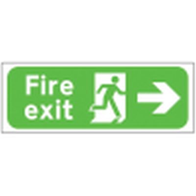 Fire Exit Right Sign