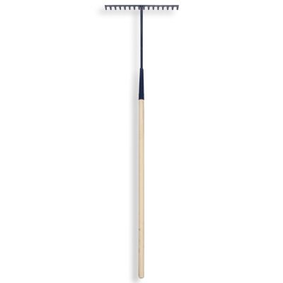 Wooden Handle Square Tooth Rake