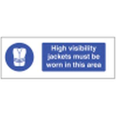 High Visability Jacket Sign