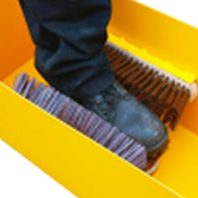 3 Brush Boot Wash Station