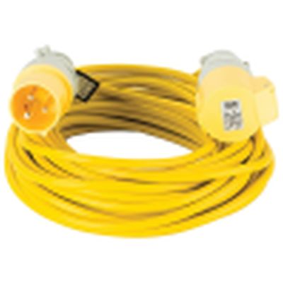 14m 1.5mm 16 Amp 110V Extension Lead