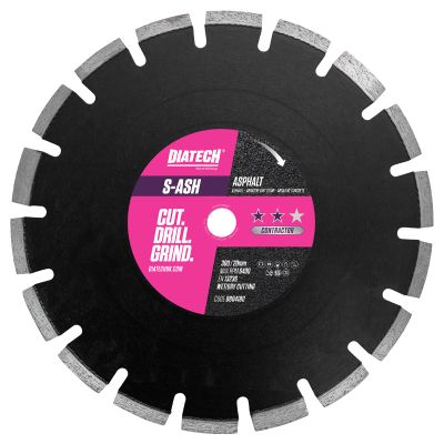 Diatech S-Ash Asphalt Diamond Blade