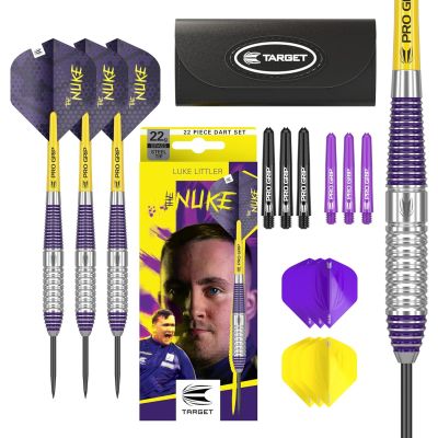 Luke Littler Darts Set 22G Steel Tip