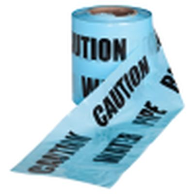 Water Pipe Underground Warning Tape 150mm x 365m