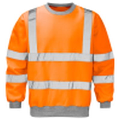 Hi Vis Sweatshirt RIS-3279 - Orange