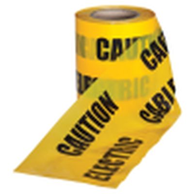 Electric Cable Underground Warning Tape 150mm x 365m