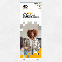 "I am a Proud Ambassador" Roller Banner