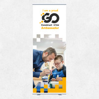 "I am a Proud Ambassador" Roller Banner