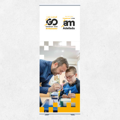 "I am a Proud Ambassador" Roller Banner