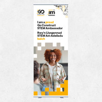 "I am a Proud Ambassador" Roller Banner