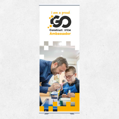"I am a Proud Ambassador" Roller Banner