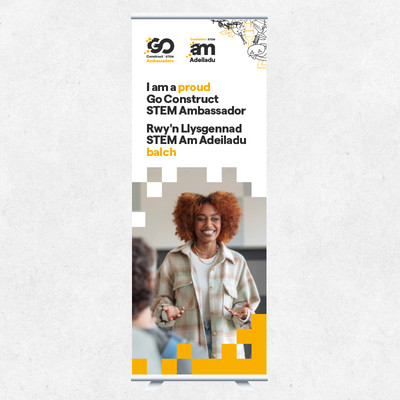 "I am a Proud Ambassador" Roller Banner