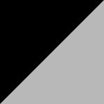 Black/Silver