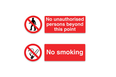 Prohibitive Signs