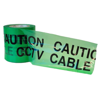 Caution CCTV Cable Below Tape - 150mm x 365 Metres
