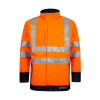Lyngsoe ARC-LR20471 FR AS Arc Waterproof Hi-Vis Orange Softshell Jacket - S