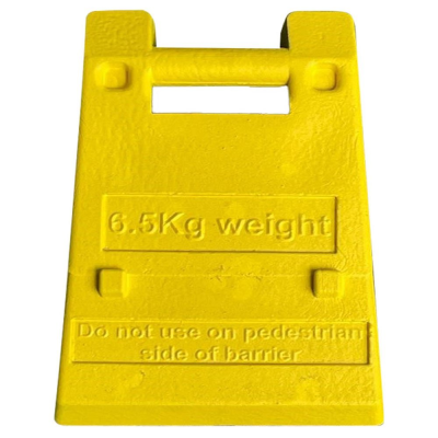 Mergon Overshoe Barrier Foot Weight - Yellow - 6.5kg