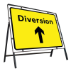 Jazz Sign Complete Clipped - Diversion Arrow Up - 1050 x 750mm