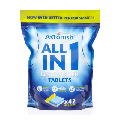 Lemon Dishwasher Tablets - Pack of 42