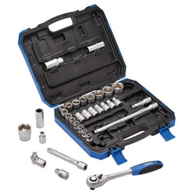 Draper Socket Set - 33 Piece Combined Socket Set (16363)