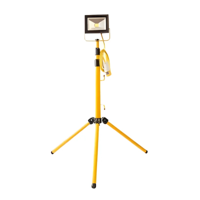 Flood Light LED (Single Head ) c/w Tripod  110v