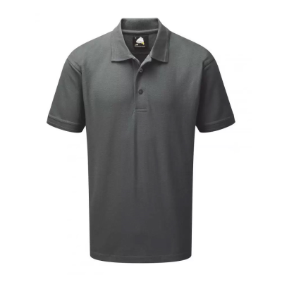 Orn Eagle Premium Short Sleeve Polo Shirt - Graphite Grey / L