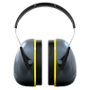 JSP Sonis 2 Adjustable Ear Defenders Dark Grey / Yellow - 31dB SNR