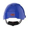 JSP EVOLite Vented Wheel Ratchet Safety Helmet - Blue