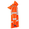 Leo Clovelly 15K Waterproof Breathable Rail Hi-Vis Orange Anorak
