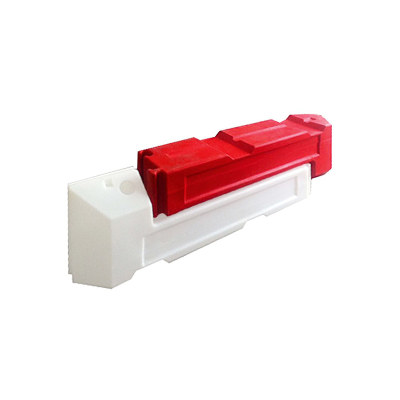 Slot Block Barrier - White - 3.5 Metres