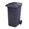 Plastic Black Wheelie Bin - 240 Litre