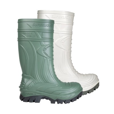 Cofra Thermix Metatarsal Safety Wellingtons - Green / Size 6