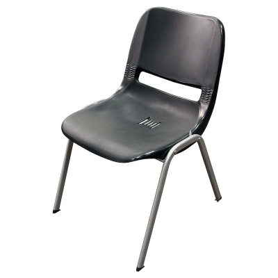 Stackable Canteen Chair - Black