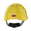 JSP EVOLite Vented Wheel Ratchet Safety Helmet - Yellow