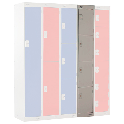Express Locker - 1800 x 300 x 300mm - 4 Door