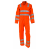 Jafco FlameAwear Women's Rail Hi-Vis Flame-Retardant Anti-Static ARC 4kA Coverall - Orange